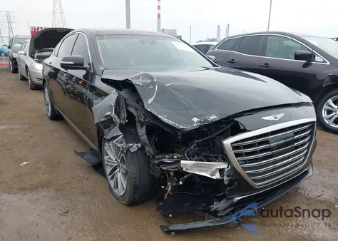 2018 Genesis G80 3.8 from USA, damaged, VIN KMHGN4JE1JU249107